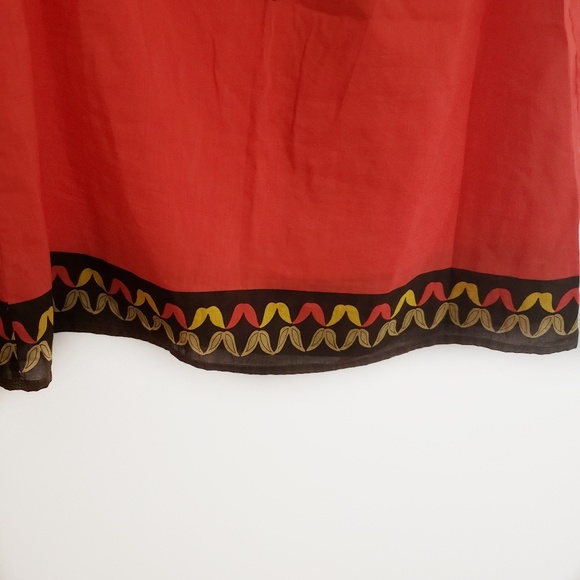 Jones New York Signature Tribal Print Top Size S - Picture 3 of 6